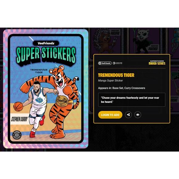 Veefriends Road to Veecon Ghost CGC 9 Tremendous Tiger and Ghost Pin Bundle /5 - Picture 11 of 11